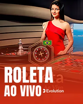 Ficha da roleta ao vivo com crupiê, da Evolution, no salão do site.
